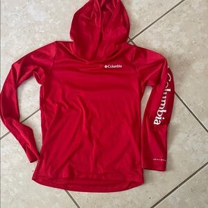 Columbia Kids Red Long Sleeve Tee